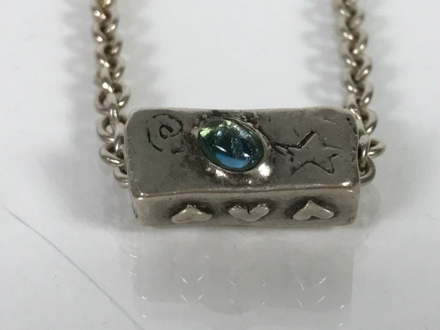 Set Of (5) Sterling Silver Necklaces And (4) Sterling Silver Pendants 130.6g TW [Photo 7]