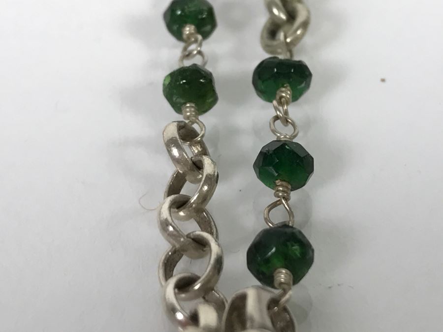 Set Of (5) Sterling Silver Necklaces And (4) Sterling Silver Pendants 130.6g TW [Photo 9]