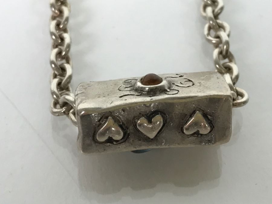 Set Of (5) Sterling Silver Necklaces And (4) Sterling Silver Pendants 130.6g TW [Photo 8]