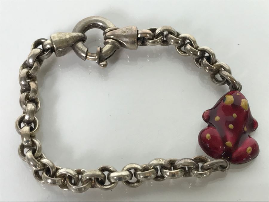 Set Of (4) Sterling Silver Bracelets 150.7g TW [Photo 12]