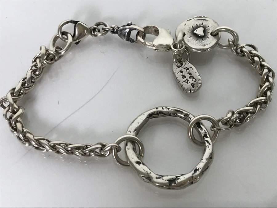 Set Of (4) Sterling Silver Bracelets 150.7g TW [Photo 10]