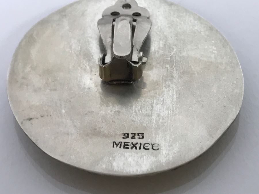 Collection Of (6) Pairs Of Sterling Silver Earrings 119.9g [Photo 11]