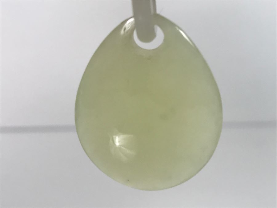 Pair Of Jade Stone Pendants [Photo 8]