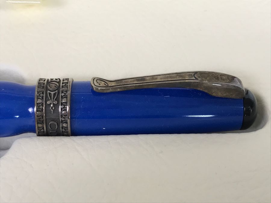 CURTIS Australia Limited Edition Ballpoint Pen The State Of Israel 1948-2008 Sterling Silver 402 of 1,948 With 14K Nib [Photo 5]