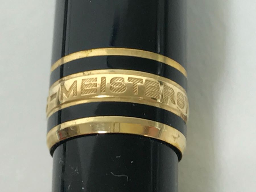 Montblanc Meisterstuck Ballpoint Pen With Case [Photo 12]