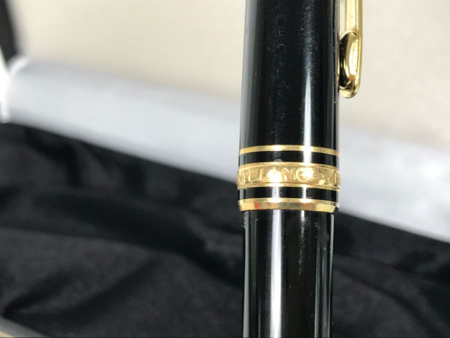 Montblanc Meisterstuck Ballpoint Pen With Case [Photo 6]