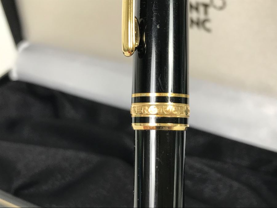 Montblanc Meisterstuck Ballpoint Pen With Case [Photo 8]
