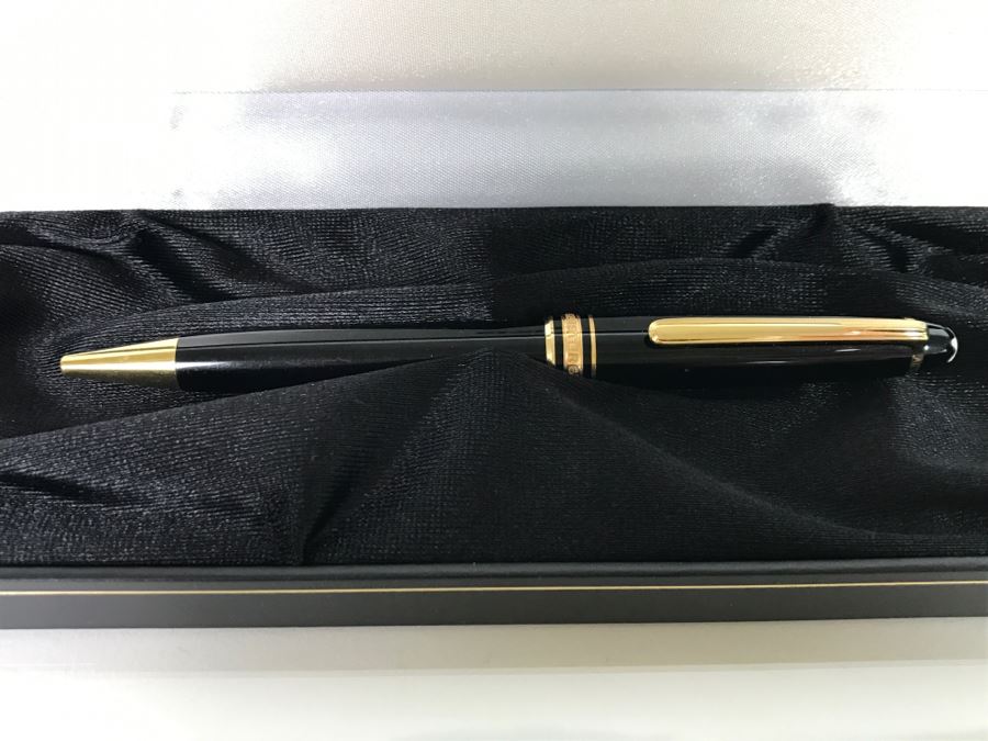 Montblanc Meisterstuck Ballpoint Pen With Case [Photo 4]