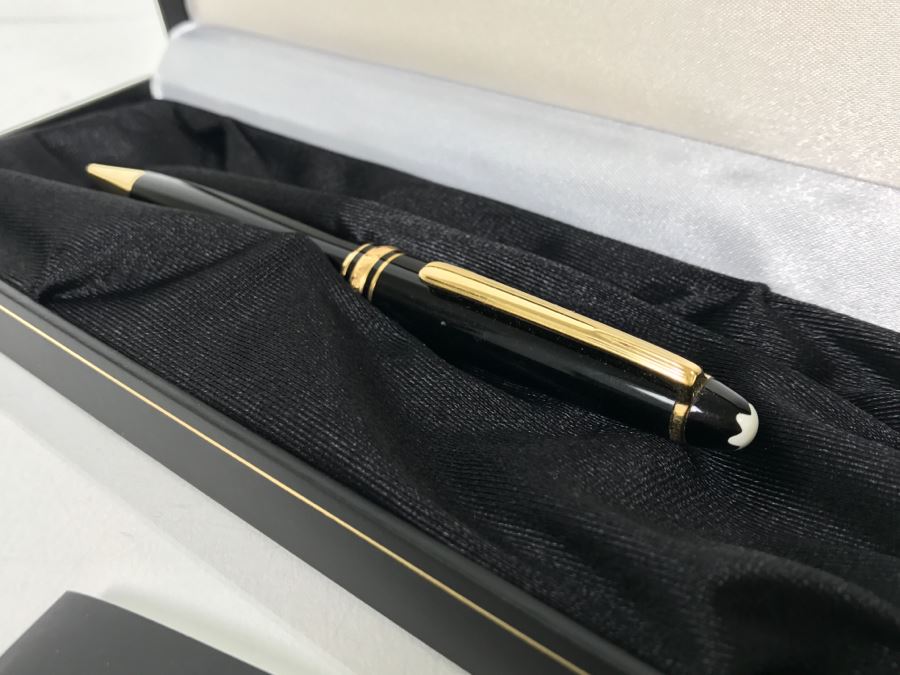 Montblanc Meisterstuck Ballpoint Pen With Case [Photo 5]