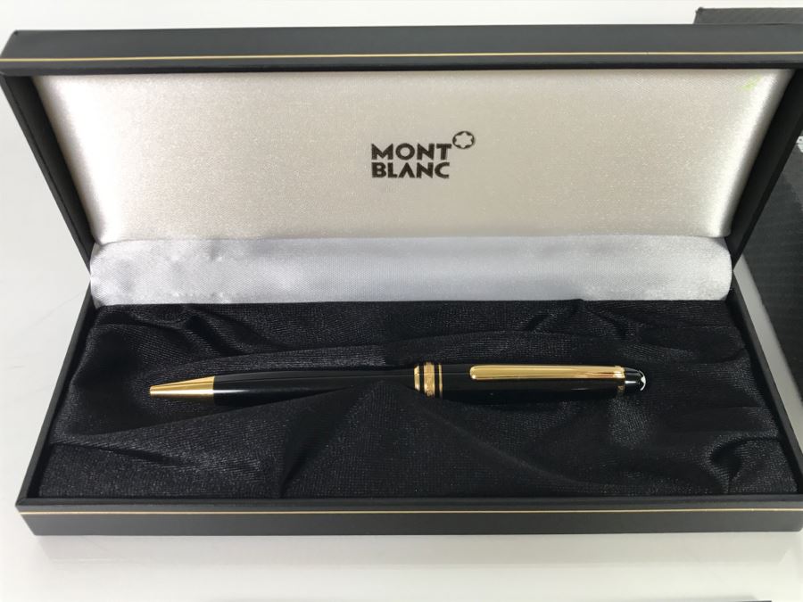 Montblanc Meisterstuck Ballpoint Pen With Case [Photo 2]