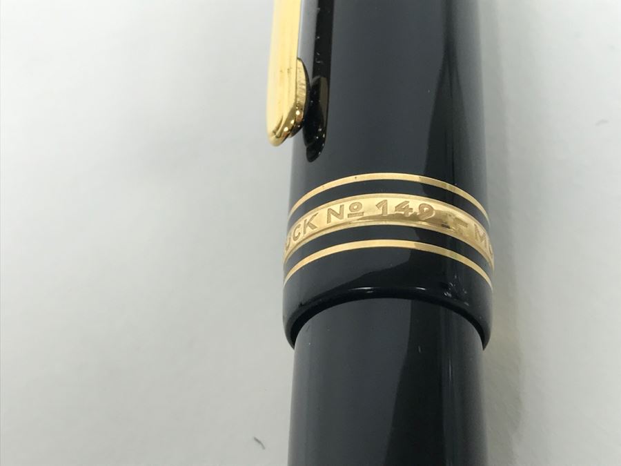 Montblanc Meisterstuck No 149 Fountain Pen With 18K Gold Nib 4810 [Photo 10]