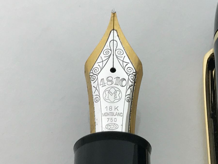 Montblanc Meisterstuck No 149 Fountain Pen With 18K Gold Nib 4810 [Photo 14]