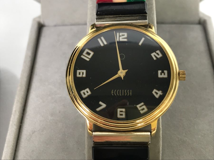 Pair Of ECCLISSI Ladies Watches With Cases [Photo 7]