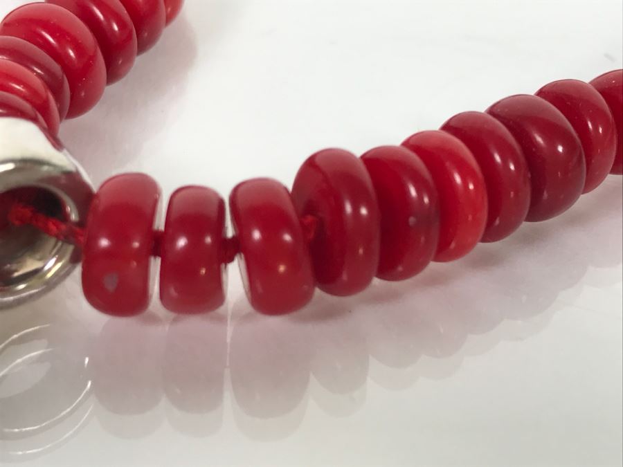 Sterling Silver Cross Pendant Signed SSD With Necklace 60.9g [Photo 6]