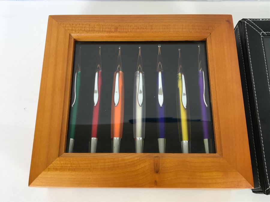 Various Ballpoint Pens With Storage Display Cases [Photo 3]