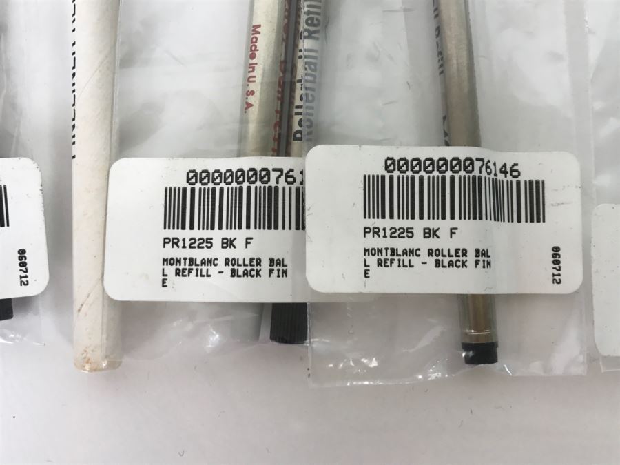 Various Mont Blanc Pen Refills Including Rollerball And Document Marker Refill [Photo 8]