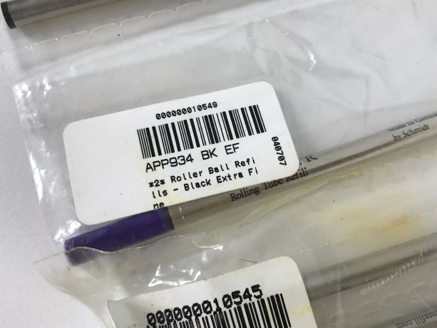 Various LEVENGER Pen Refills Including Rollerball And Ink Cartridges [Photo 4]