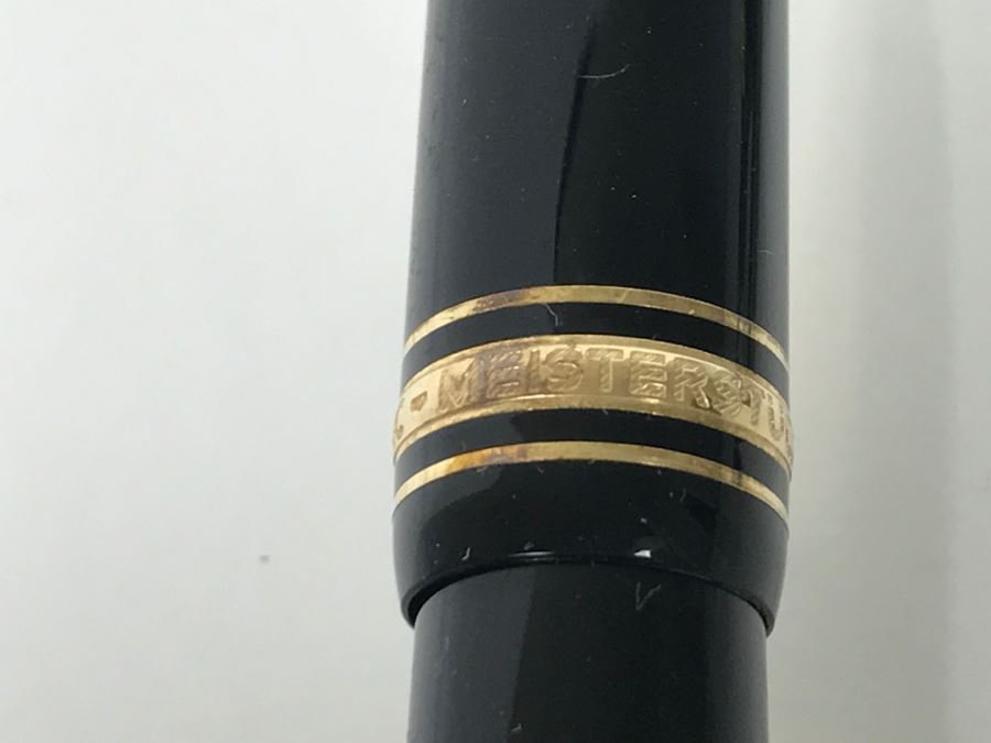 Mont Blanc Meisterstuck No 166 Document Marker With Yellow Document Marker Refill [Photo 9]