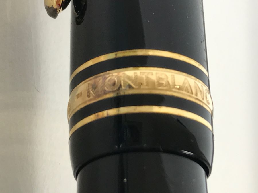 Mont Blanc Meisterstuck No 166 Document Marker With Yellow Document Marker Refill [Photo 8]