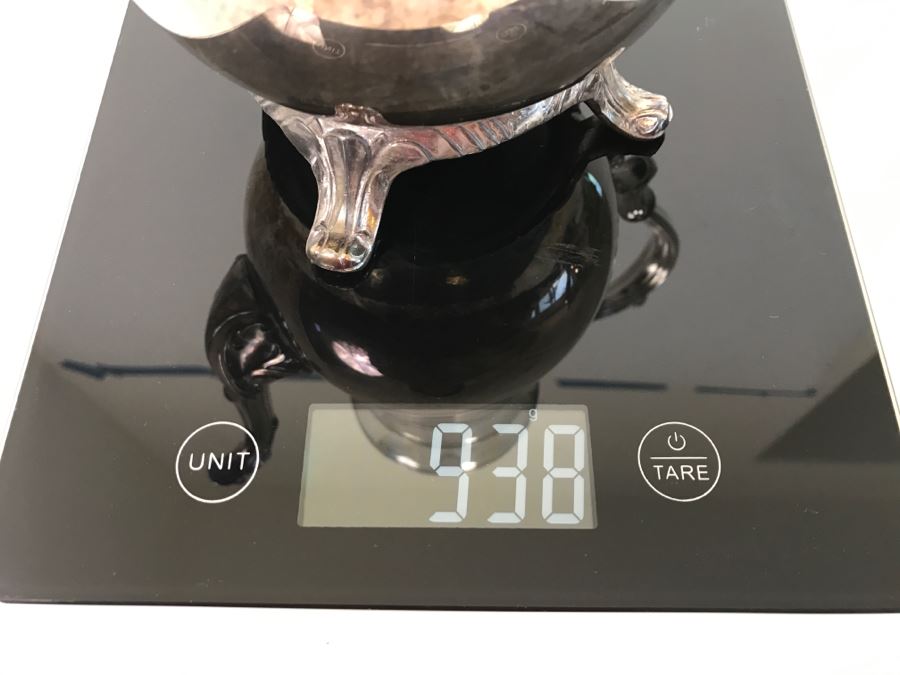 Vintage WM Rogers 800 Silver Coffee Pot And Teapot 1,848g TW [Photo 9]