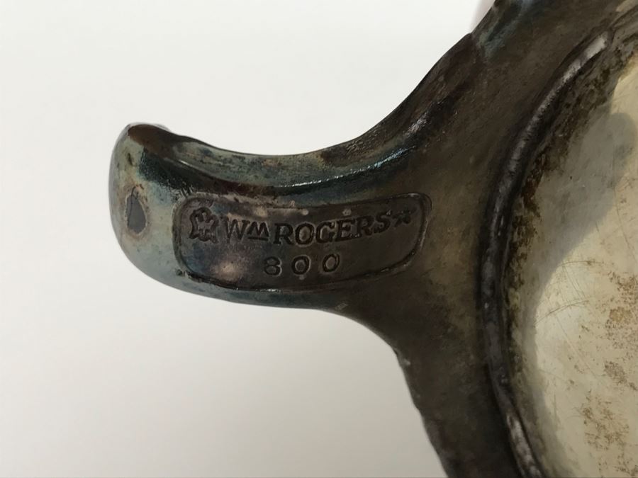 Vintage WM Rogers 800 Silver Coffee Pot And Teapot 1,848g TW [Photo 8]