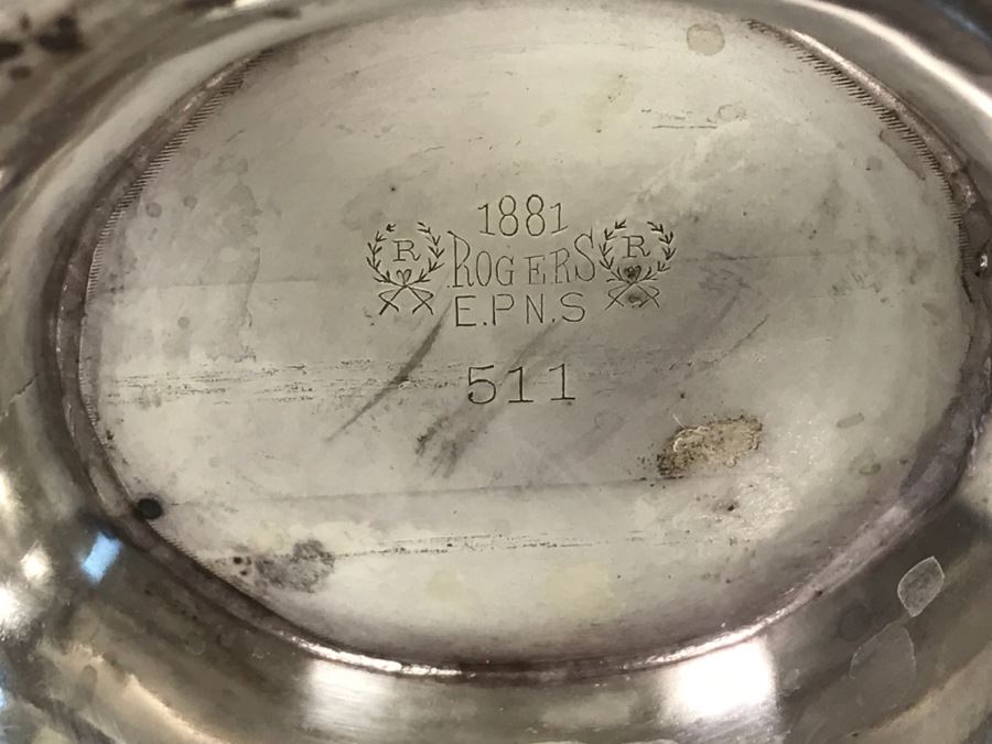 1881 Rogers EPNS Coffee Pot 511 [Photo 11]
