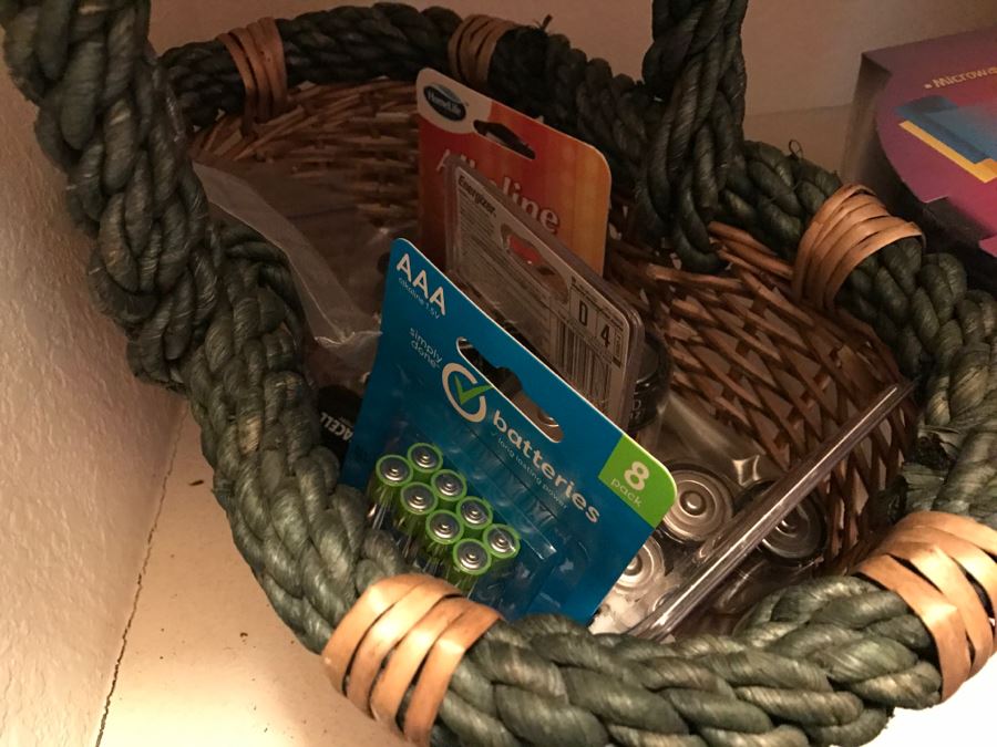 Pantry Lot Includes Swiffer Wet Jets With Supplies, Light Bulbs, Dirt Devil, Batteries, KEURIG Coffees - See All Photos [Photo 8]