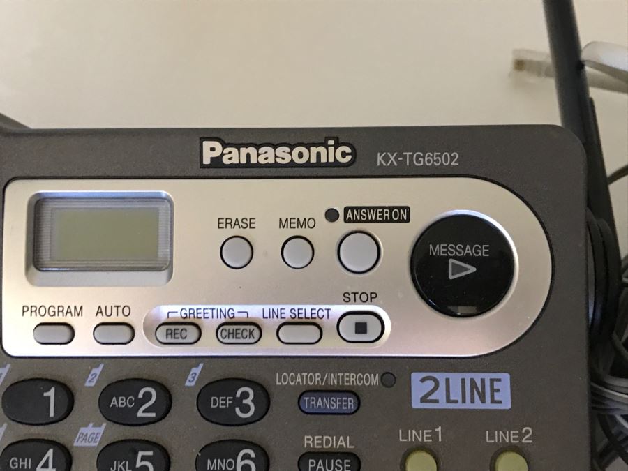 Panasonic Cordless Phones KX-TG6502 [Photo 6]