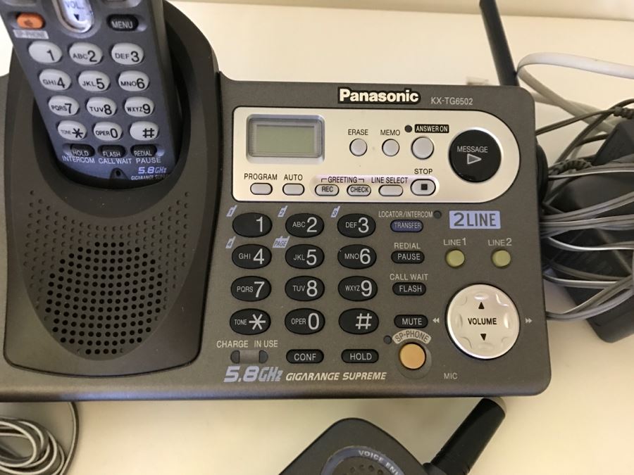 Panasonic Cordless Phones KX-TG6502 [Photo 5]