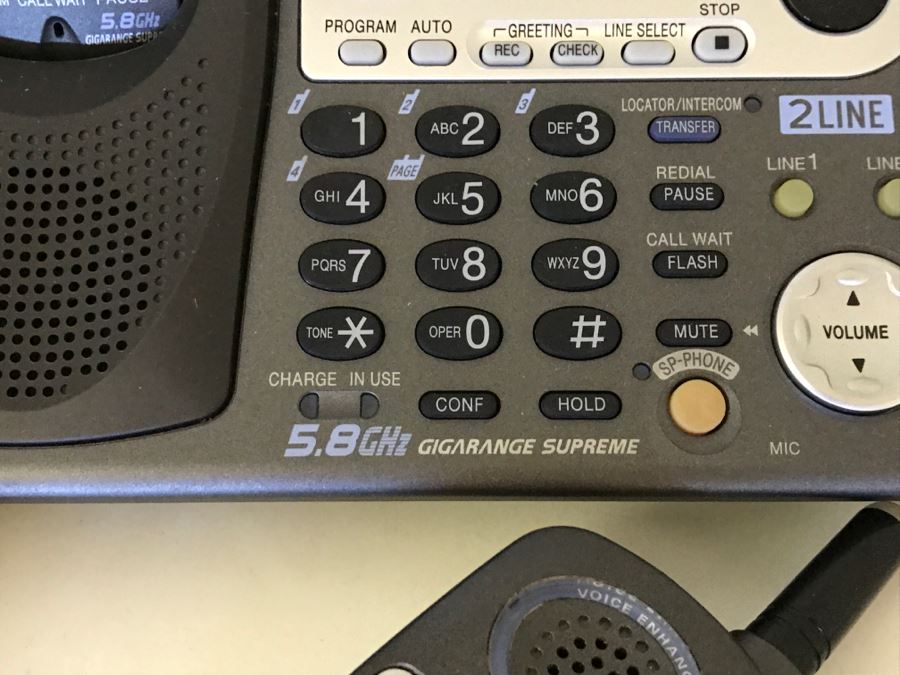 Panasonic Cordless Phones KX-TG6502 [Photo 7]