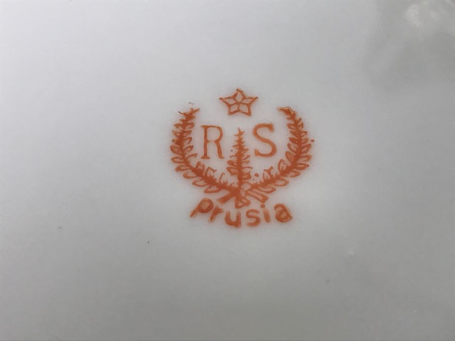 RS Prussia China Coffee Pot Set With (4) Cups And Saucers [Photo 7]