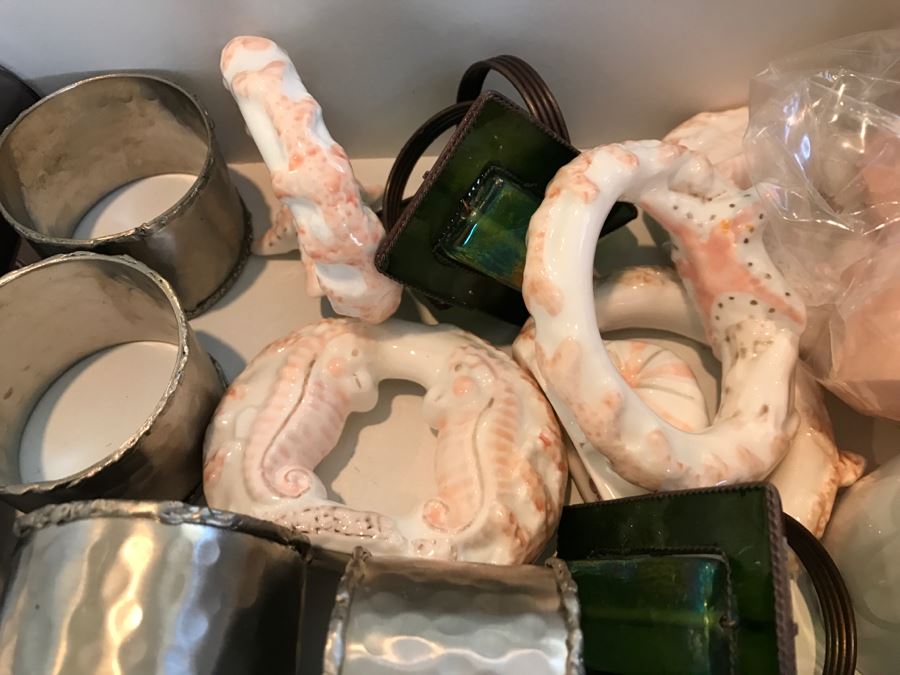Various Napkin Rings And Candles [Photo 6]