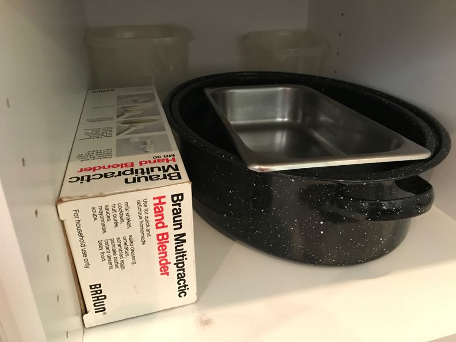 Speckled Roasting Pans And Braun Hand Blender [Photo 4]