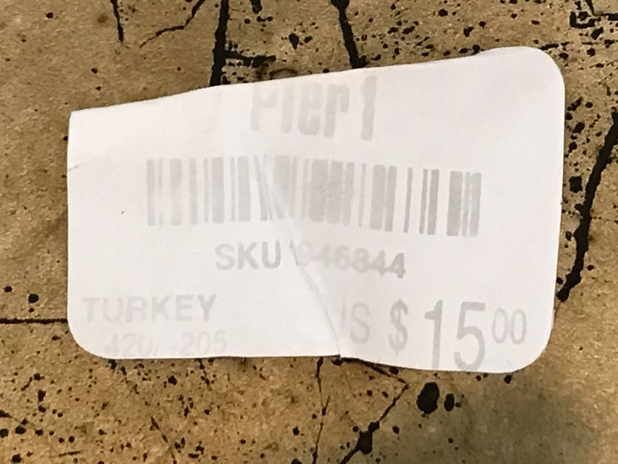 Set Of (11) Large Pier 1 Plates From Turkey [Photo 5]