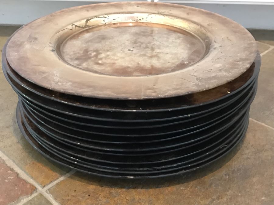 Set Of (11) Large Pier 1 Plates From Turkey [Photo 4]