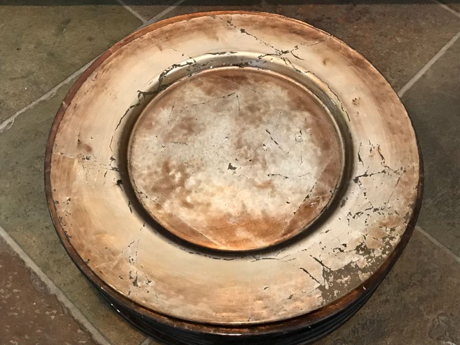 Set Of (11) Large Pier 1 Plates From Turkey [Photo 2]