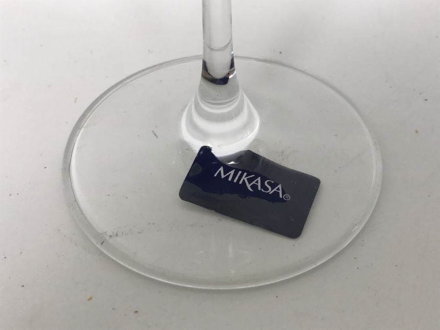 Set Of (4) Designer MIKASA Cheers Balloon Goblets Wine Glasses Slovakia [Photo 6]
