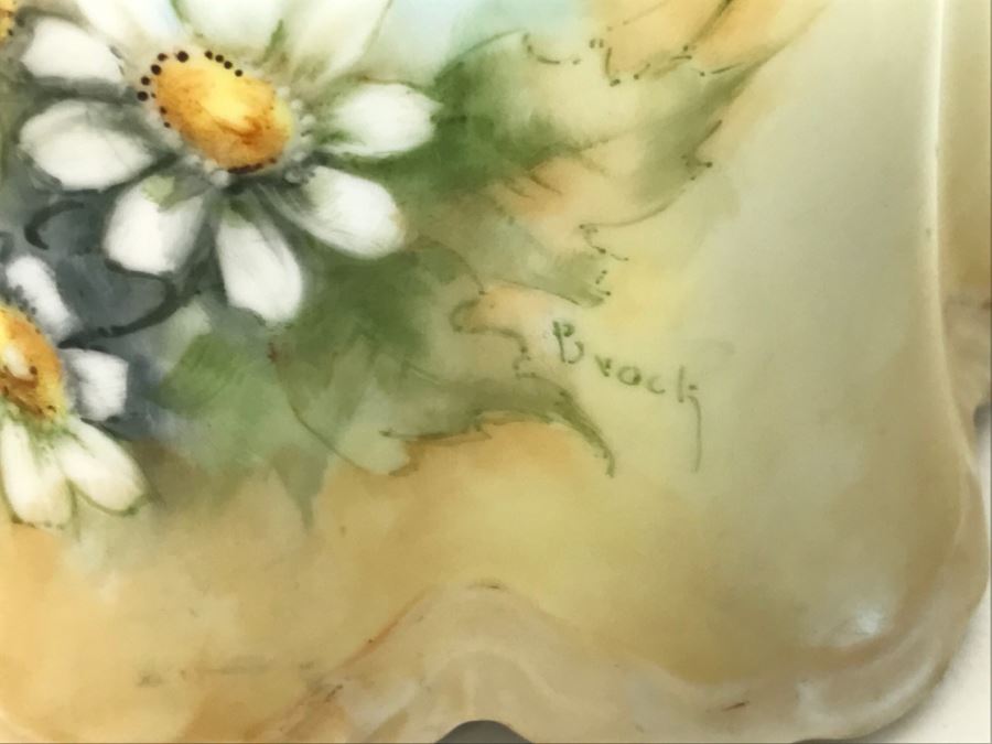 Elegant Vintage Chocolate Coffee Pot China Set With (6) Cups And Saucers And Coffee Pot [Photo 14]