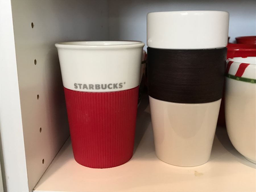 Various Holiday Themed Coffee Cups Mugs, Plates And Bowls [Photo 8]