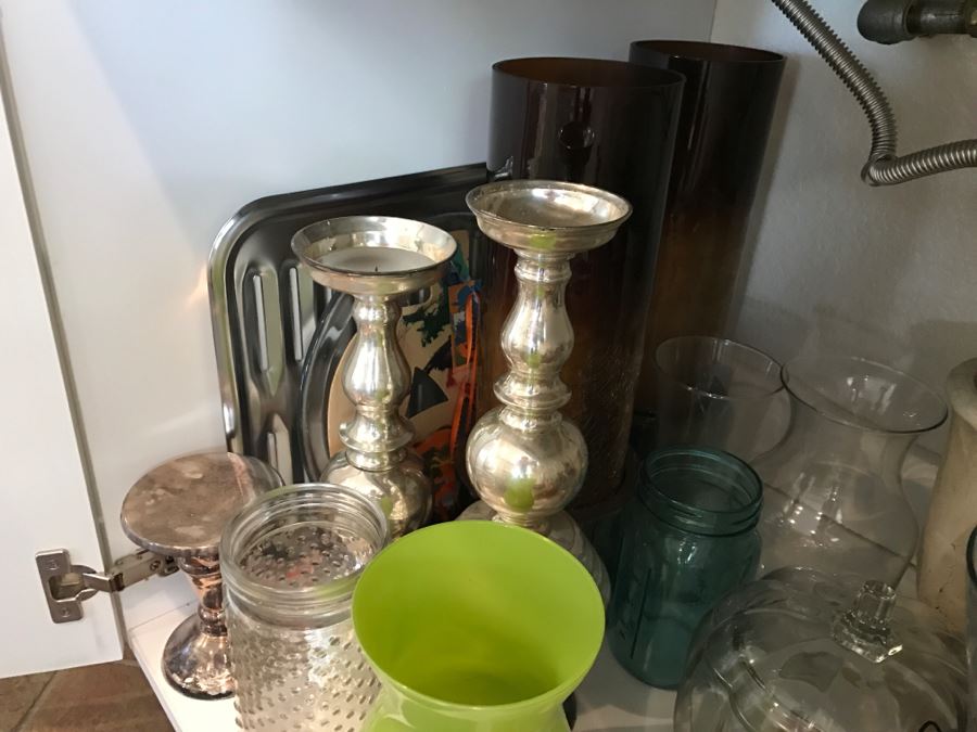 Home Decor Candles Vases Lot [Photo 9]