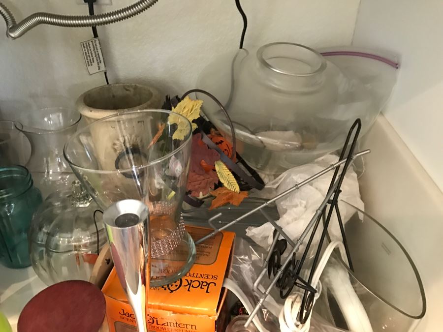 Home Decor Candles Vases Lot [Photo 6]