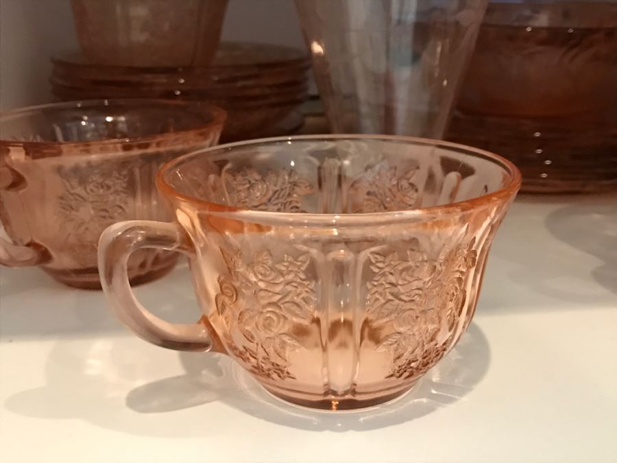 Kitchen Cupboard Lot With Home Decor Items, Glassware, MIKASA - See Photos [Photo 10]