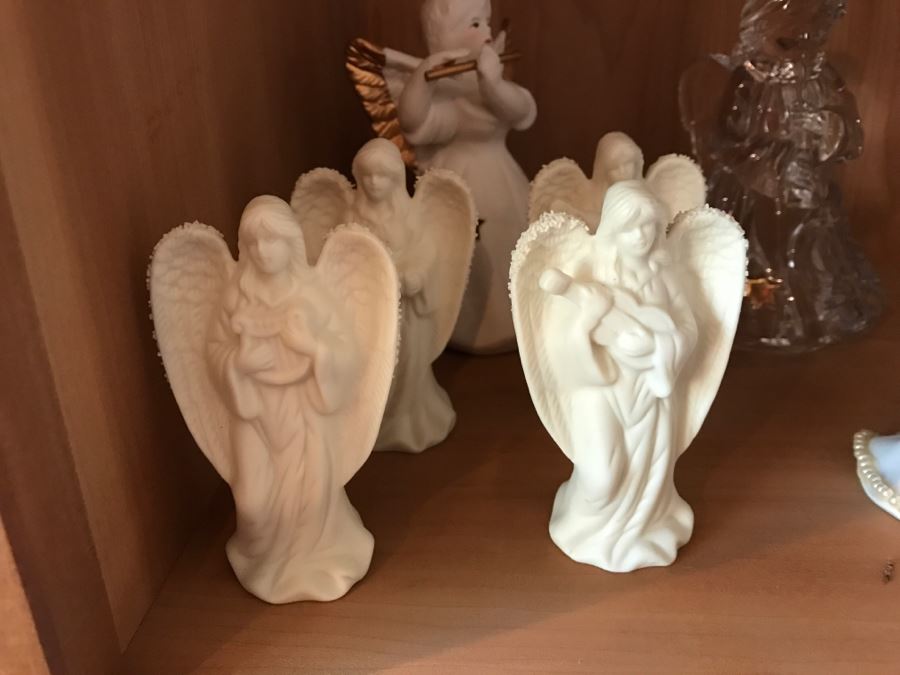 Angel Figurine Lot - See Details For Interesting Story On What Happened Shooting These [Photo 7]