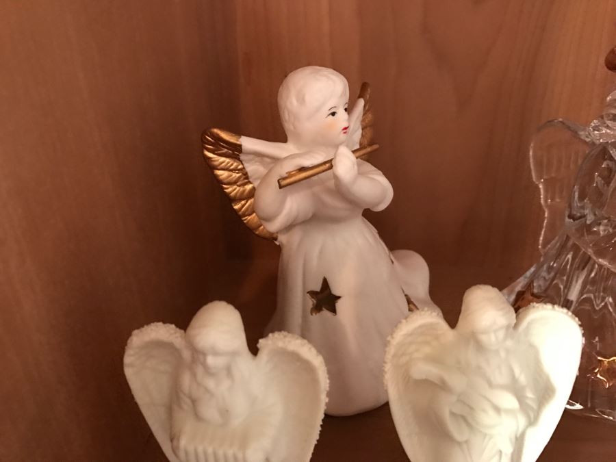 Angel Figurine Lot - See Details For Interesting Story On What Happened Shooting These [Photo 12]