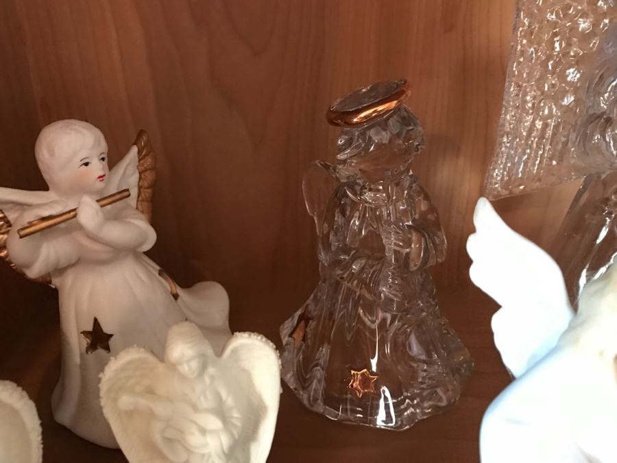 Angel Figurine Lot - See Details For Interesting Story On What Happened Shooting These [Photo 8]