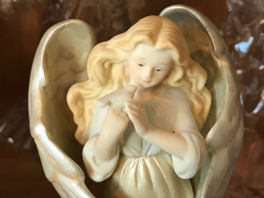 Angel Figurine Lot - See Details For Interesting Story On What Happened Shooting These [Photo 2]