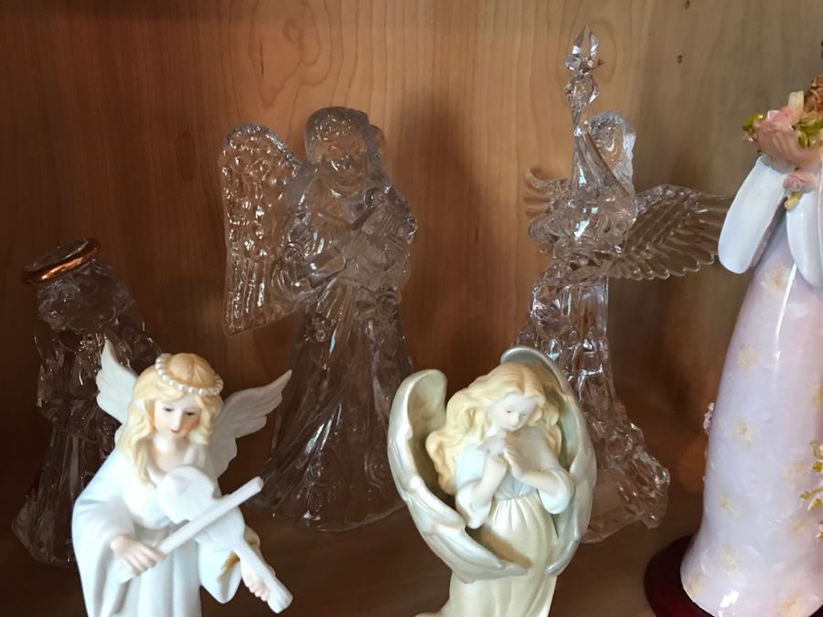 Angel Figurine Lot - See Details For Interesting Story On What Happened Shooting These [Photo 9]