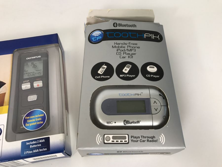 Olympus Digital Voice Recorder, Flip Video Mino And Hands-Free ToothPik [Photo 4]