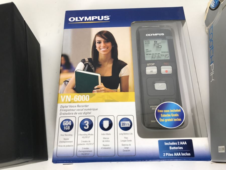 Olympus Digital Voice Recorder, Flip Video Mino And Hands-Free ToothPik [Photo 2]