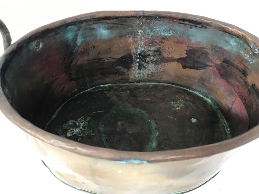 Large Copper Pot With Handles [Photo 6]